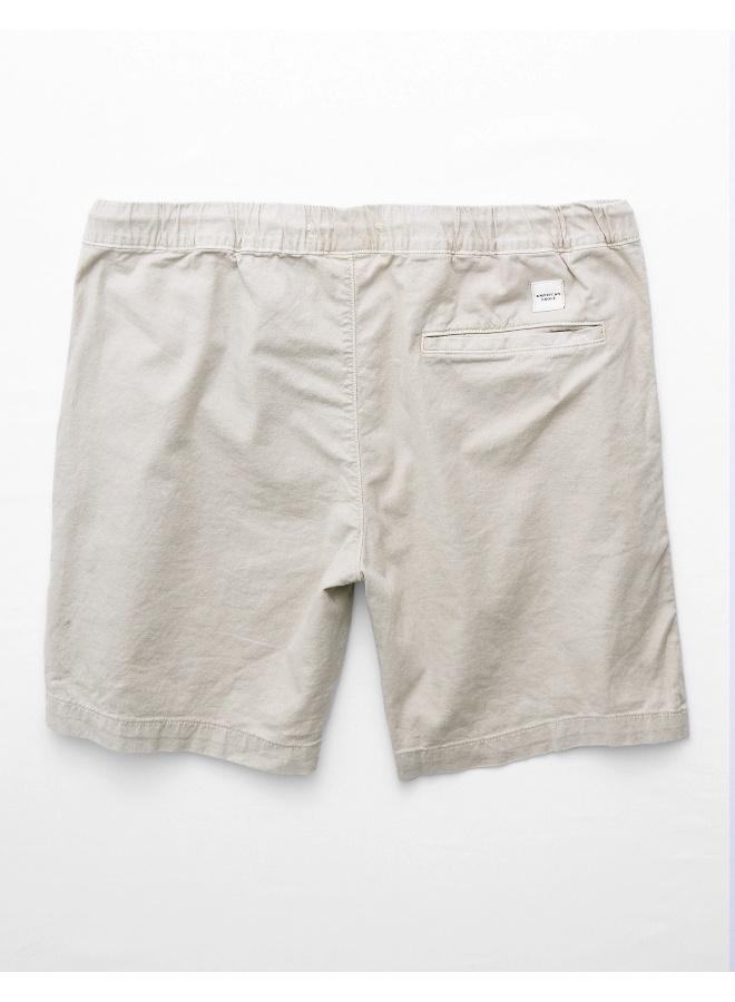 American Eagle AE Flex 8" Lived-In Linen-Blend Trekker Short - Image 2