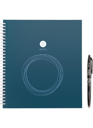 Rocketbook Wave Smart  Dotted Grid EcoFriendly Notebook with 1 Pilot Frixion Pen Included  Standard Size 85 x 95 BLUE WAVS - pzsku/Z044F1C5C8DAD477FD606Z/45/1747233790/4f5f7dab-0520-40d6-86d0-502d5d30b291