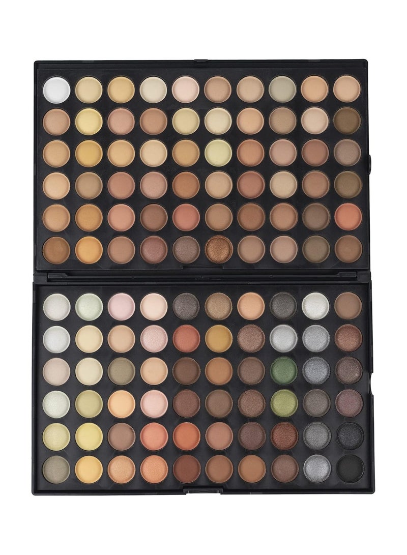 LAROC 120 Nude Eyeshadow Palette Makeup Set Professional MUA Eyeshadow Palette for Warm Smoky Natural and Matte Eye Shadow Tones - Image 1