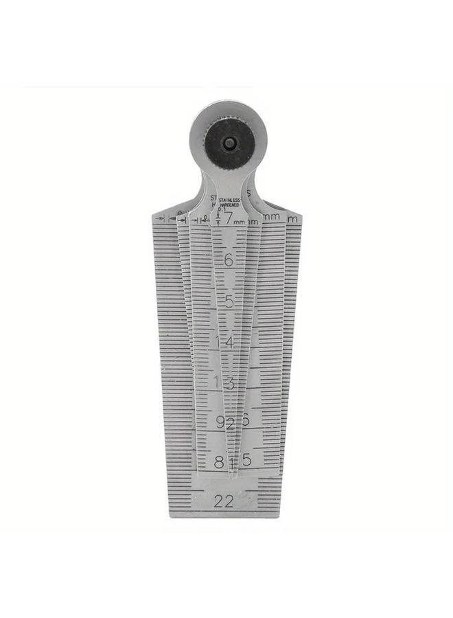 4pcs Stainless Steel Taper Feeler Gauge Set Hole Size Measuring And Inspection Tool - Image 1