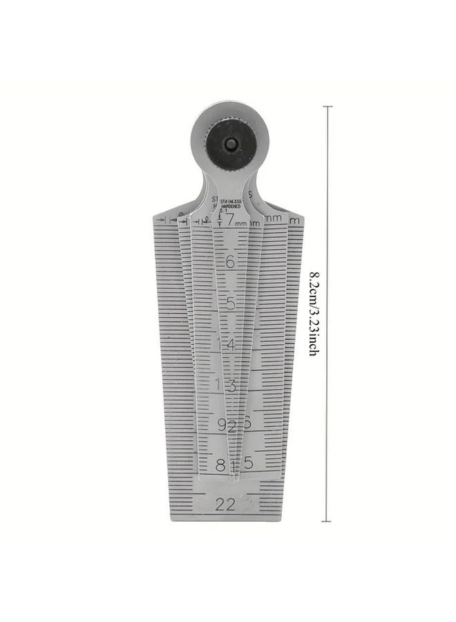 4pcs Stainless Steel Taper Feeler Gauge Set Hole Size Measuring And Inspection Tool - Image 3