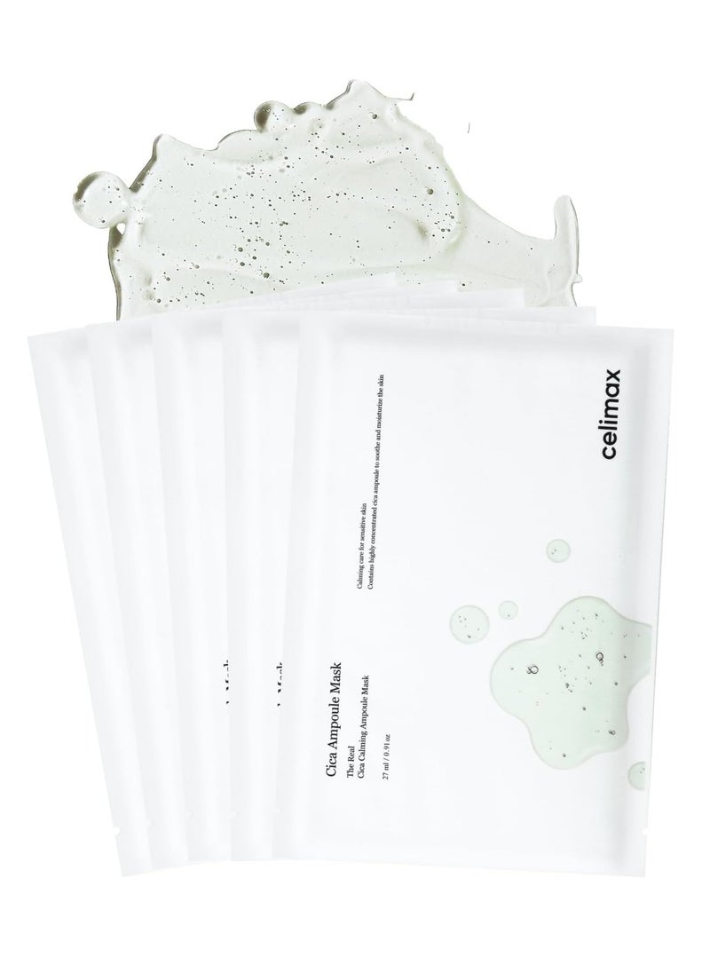 celimax Cica Ampoule Mask 27mlX5  - Image 1