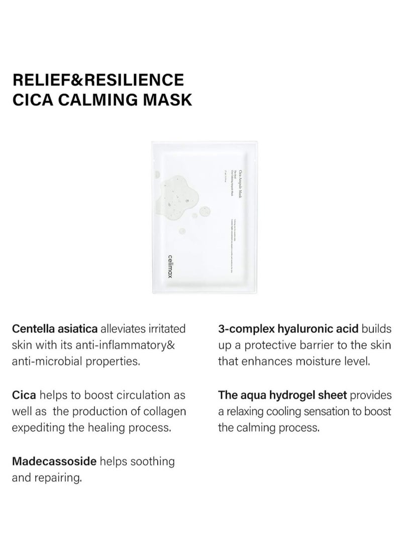celimax Cica Ampoule Mask 27mlX5  - Image 2