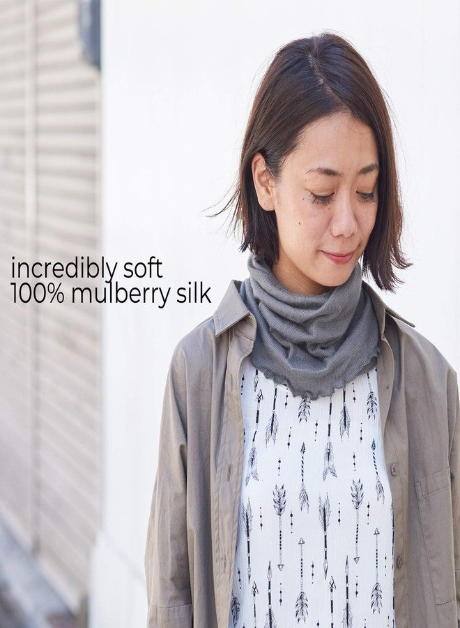 CHARM Silk Headband Scarf Neck Gaiter - Womens Chemo Head Wrap Mens Motorcycle Fashion Pink - Image 3