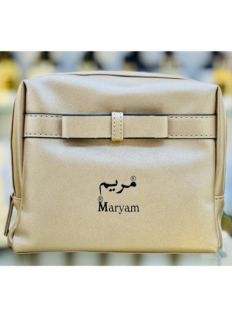 مريم طقم حقيبة مريم ذهبي - Image 3