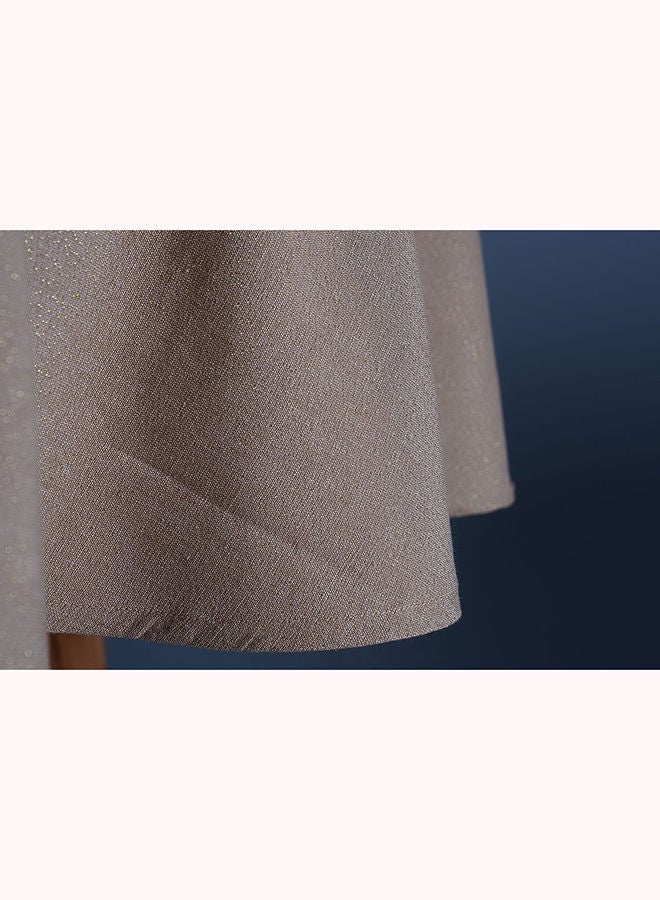 PAN emirates Dessert Glam Round Table Cover D140cm-Beige - Image 3