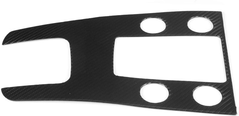 klarako Carbon Fiber Central Console Gear Shift Panel Trim Cover, Console Panel Trim Accessory Fit for V60/S60 2010klarako 2017(Leftklarako hand drive LHD) - Image 1