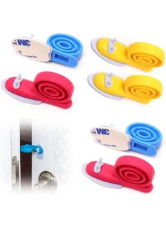 Arabest Door Finger Pinch Guard Protectors, 6PCS Cartoon Baby Proof Doors Extra Soft and Thick Foam Door Slam Stopper, Kids Safety Finger Protectors, Prevent Child or Pet from Getting Locked in Room  - Image 1