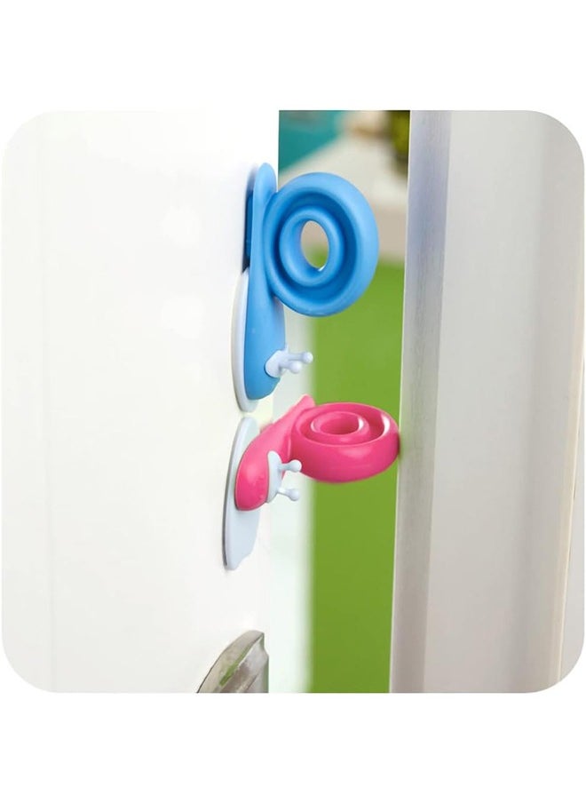 Arabest - Door Finger Pinch Guard Protectors, 6PCS Cartoon Baby Proof Doors Extra Soft and Thick Foam Door Slam Stopper, Kids Safety Finger Protectors, Prevent Child or Pet from Getting Locked in Room - Image 1