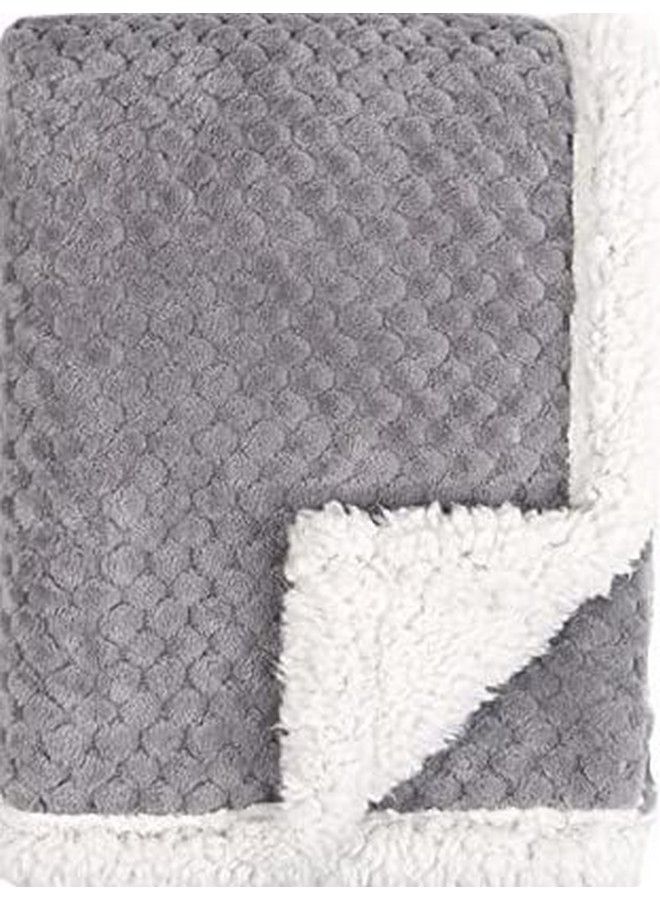 Brandonn Baby Boy'S And Baby Girl'S Luxury Flannel And Sherpa Wrap Sheet For (0 12) Months All Season Blanket;Wrapping Sheet;Baby Blanket For Babies - Image 2