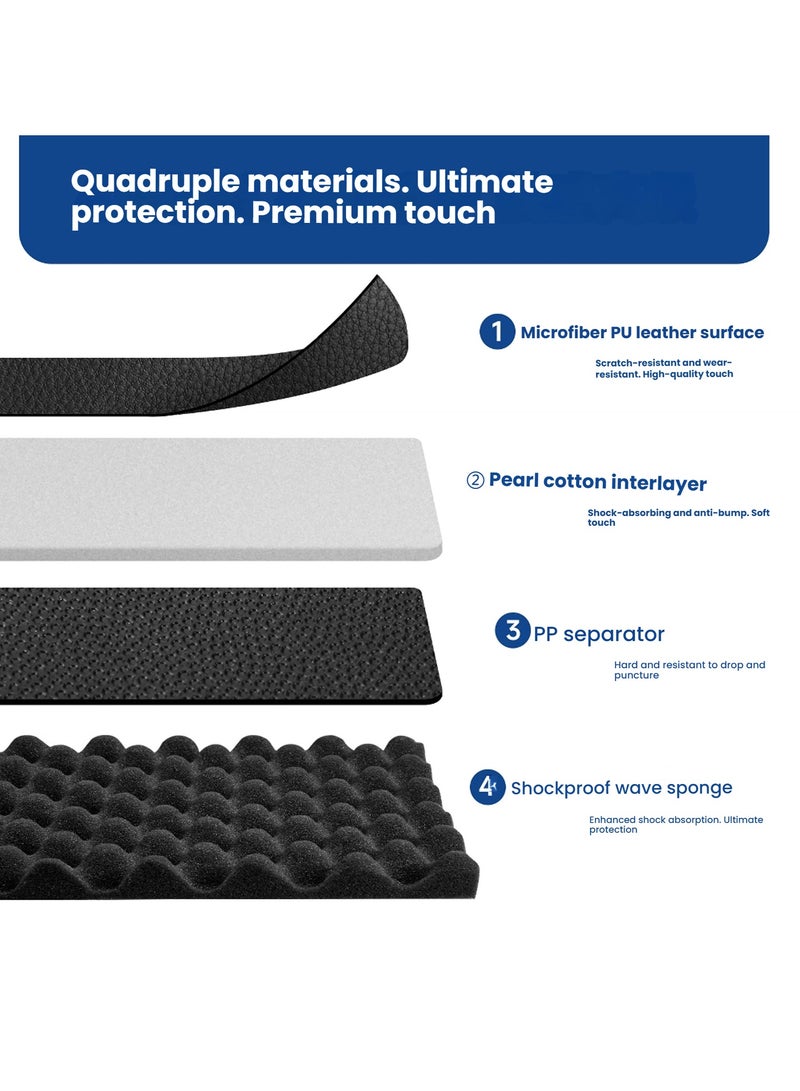 Suitable for Bose QC Ultra Headphone Storage Protective Bag Handheld Portable PU Bag Anti-scratch Dustproof Storage Sleeve - Image 3