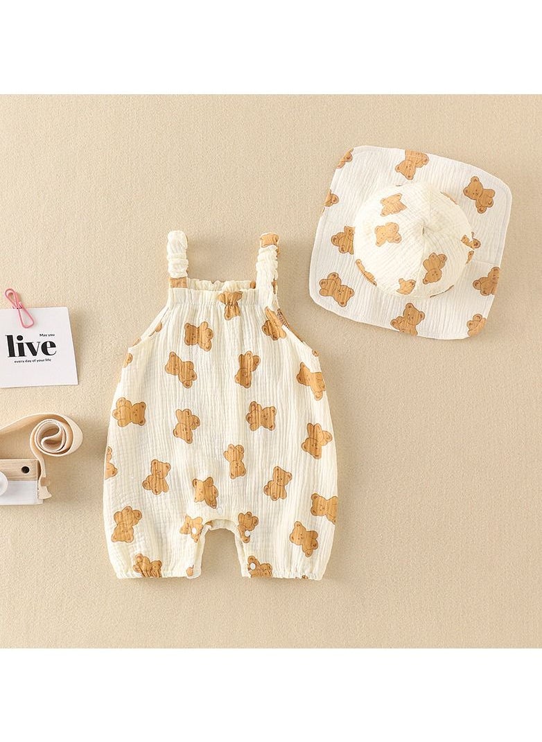 Loquat - Baby Summer Thin Bodysuit - Image 1