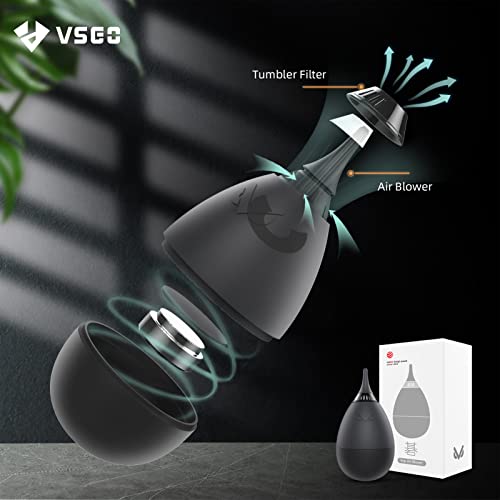 VSGO Camera Air Blower with Filter Compressed Air for for Nikon, Sony, Canon Lens and Sensor Cleaning, Tumbler Design(V-B01E) - Image 2