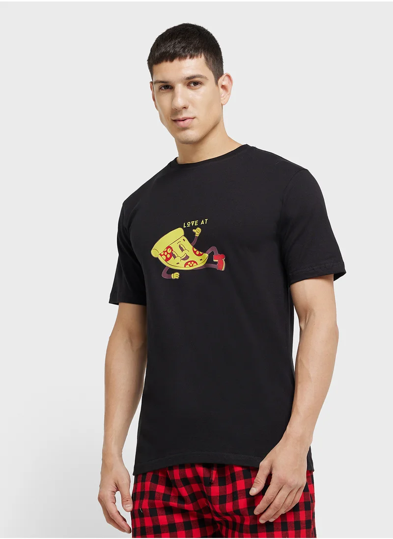 سفنتي فايف Nightwear T-Shirt & Shorts Sets