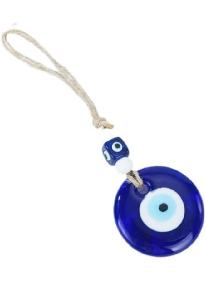 kunshao Evil Eye Car Hanging Ornament with Classic Blue Beads, Protective Charm Decorative Hanging Accessory for Cars Homes Offices - Image 1