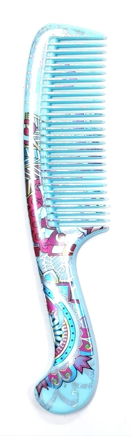 Maple Dressing Detangling Handle Printed Hair Comb For Women Combo Set for Men,Women, Pack of 4 - Image 2