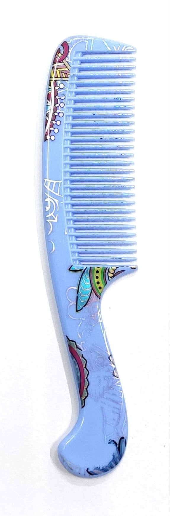Maple Dressing Detangling Handle Printed Hair Comb For Women Combo Set for Men,Women, Pack of 4 - Image 5