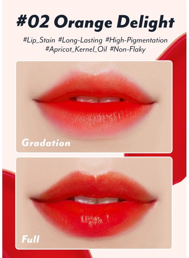 I'M MEME I'M MEME Water Gel Tint - Color Key Ring | Gift, Highly-pigmented, Long Lasting, Travel-Friendly, Lip Stain, 01 Coral Picnic, 0.09 Oz  - Image 2