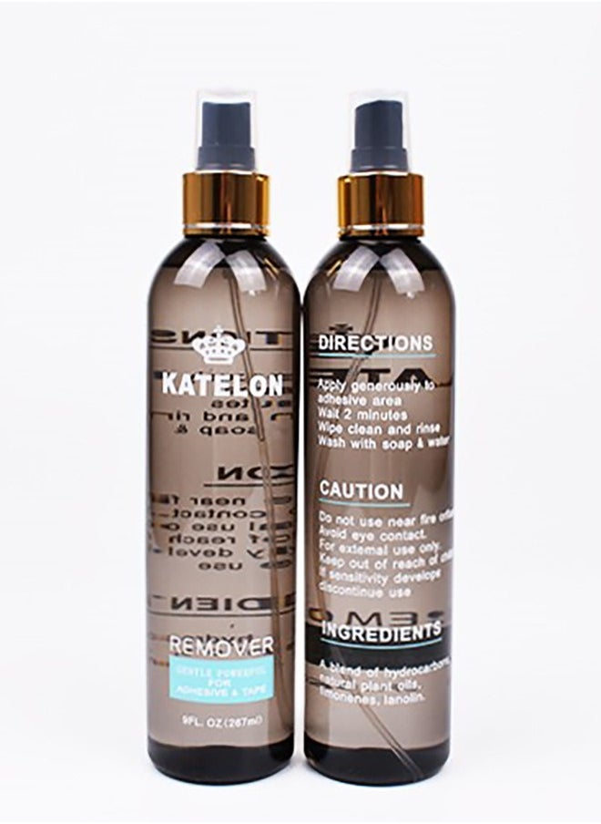 Estelle Katelon Tape in Extension Adhesive and Residue Remover Hair Extension Tape Remover Fast Acting Hair Extensions Wig Glue Remover Tape in Extension Lace Glue Remove (267ml)  - Image 2