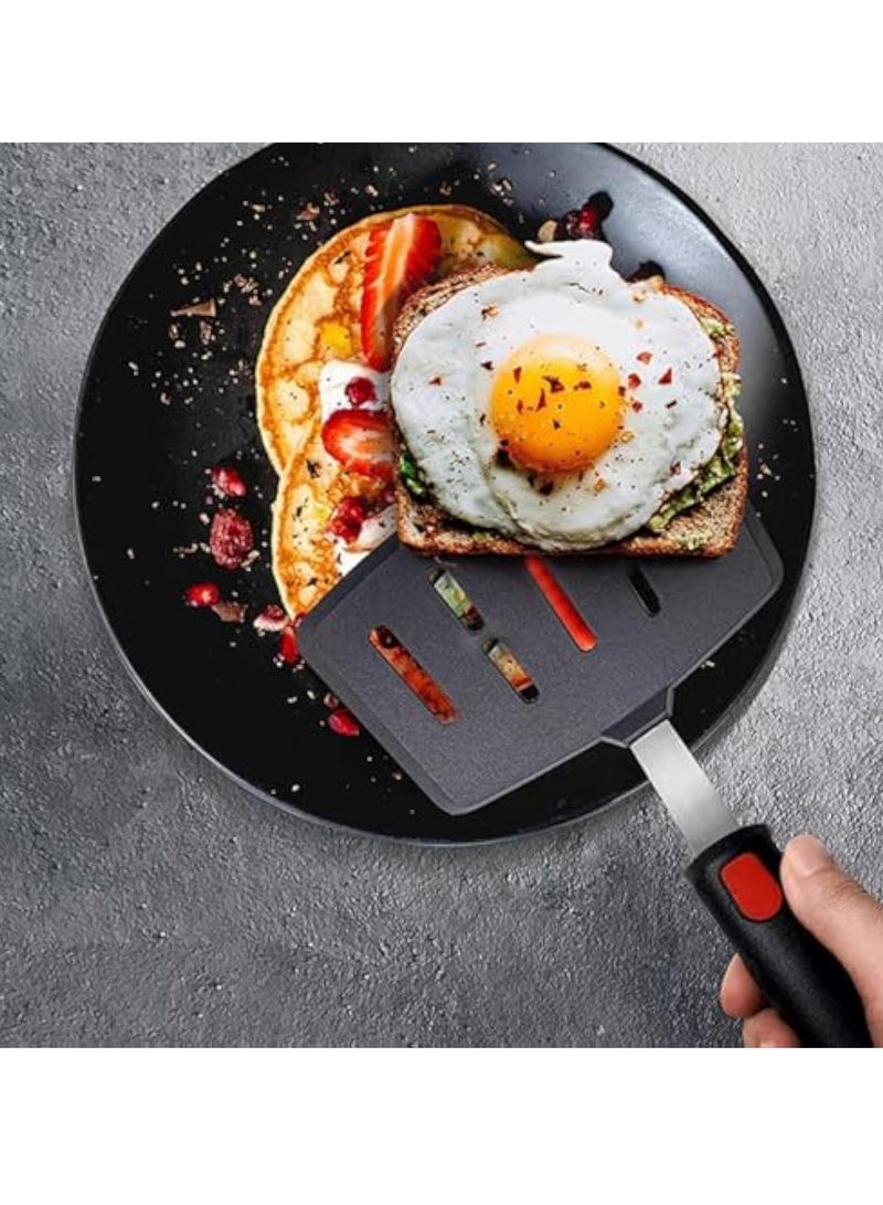 عربست 5 عبوات ملاعق تقليب سيليكون، طقم ملاعق سيليكون لأواني الطبخ المانعة للالتصاق، طقم أدوات طبخ مقاومة للحرارة 600 درجة فهرنهايت للبيض، فطائر آمنة للغسل في غسالة الأطباق - Image 5