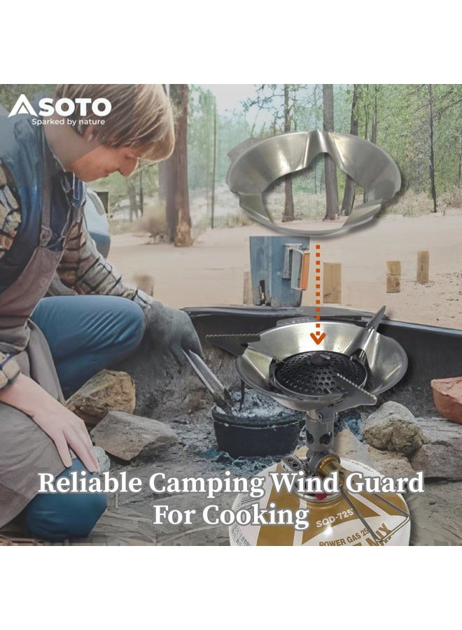 SOTO Micro Regulator Stove wind shield - Image 2