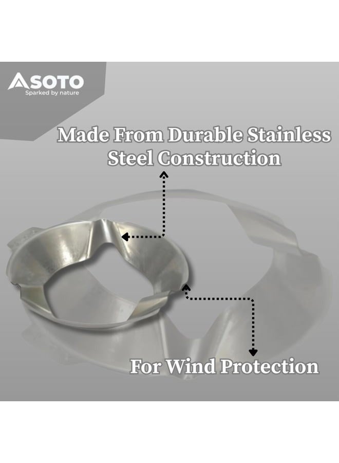 SOTO Micro Regulator Stove wind shield - Image 5
