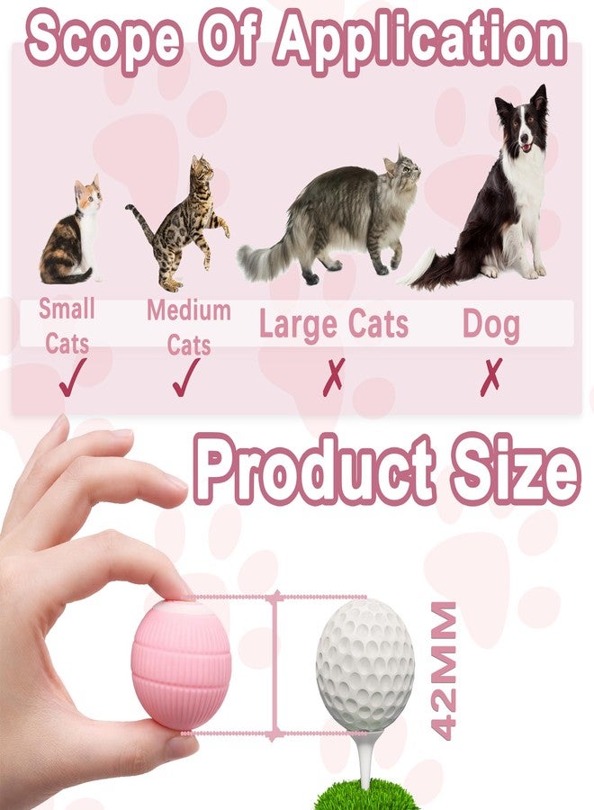 QUELIEN Interactive Dog & Cat Toy Ball, Automatic Moving Pet Toy for Small & Medium Dogs and Cats, USB-C Rechargeable Rolling Indoor Dog Toy for Boredom Relief - Image 3