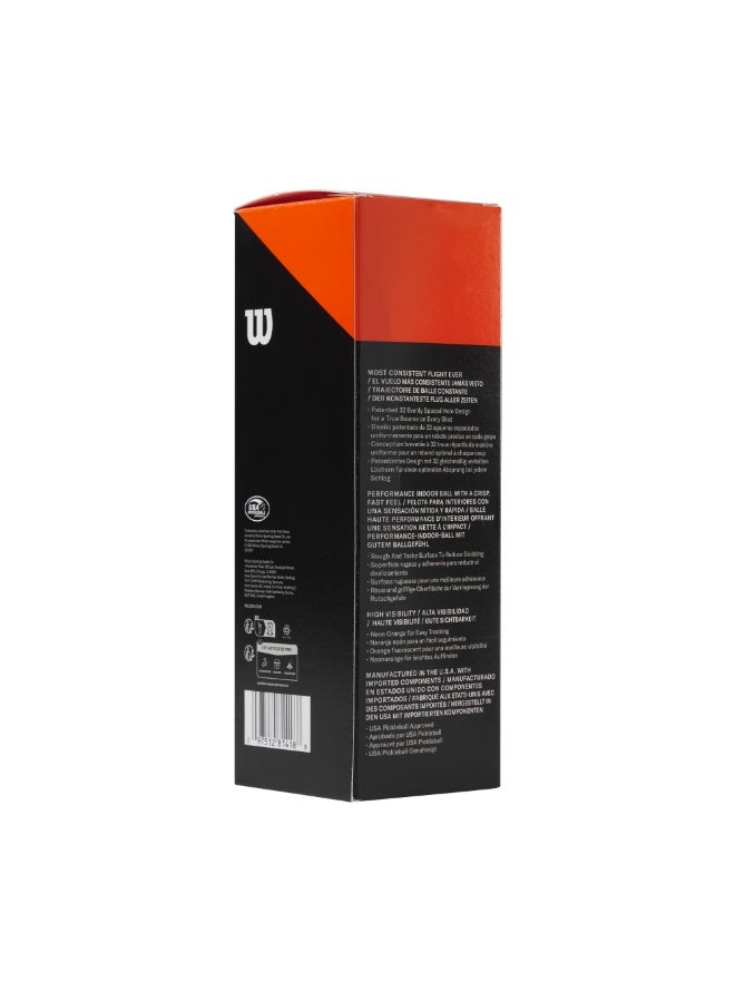 Wilson TRU 32 Indoor 3 Pack Orange - Image 2