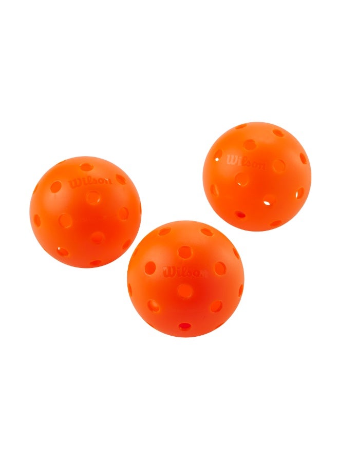 Wilson TRU 32 Indoor 3 Pack Orange - Image 3