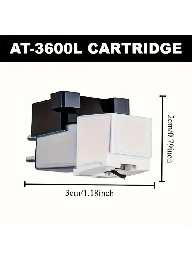 AT3600L مسجل الفونيل المغناطيسي LP مع إبرة الماس الأبيض ملحق الطاولة الدوارة MM - Image 3