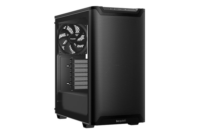 be quiet! Pure Base 501 Black PC case | 2 Preinstalled Quiet Fans | Mid Case | USB 3.2 Gen | Airflow | BGW74 - Image 1