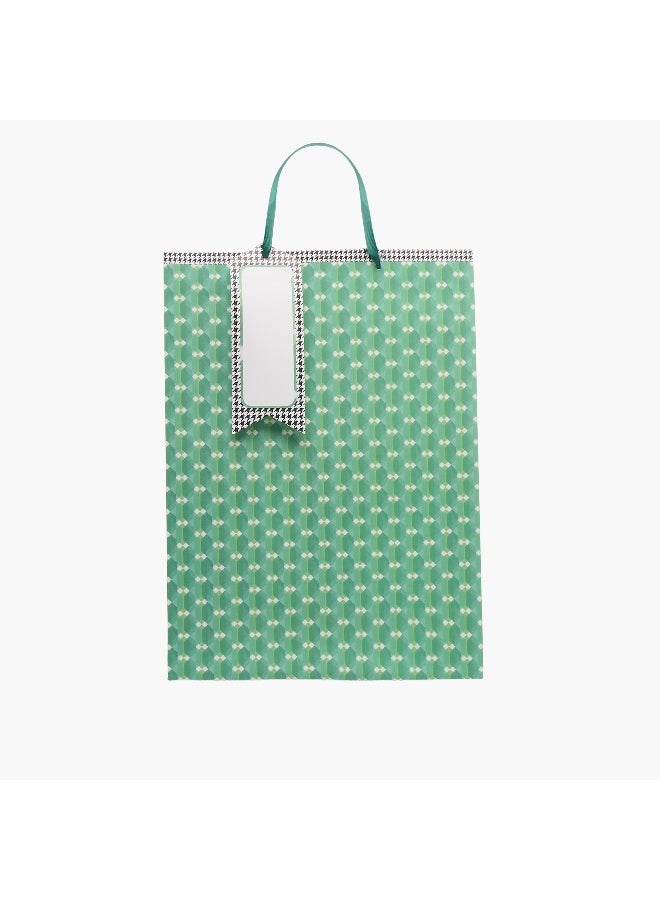 Findz Geometric Print Paper Gift Bag - Extra Large - Image 1
