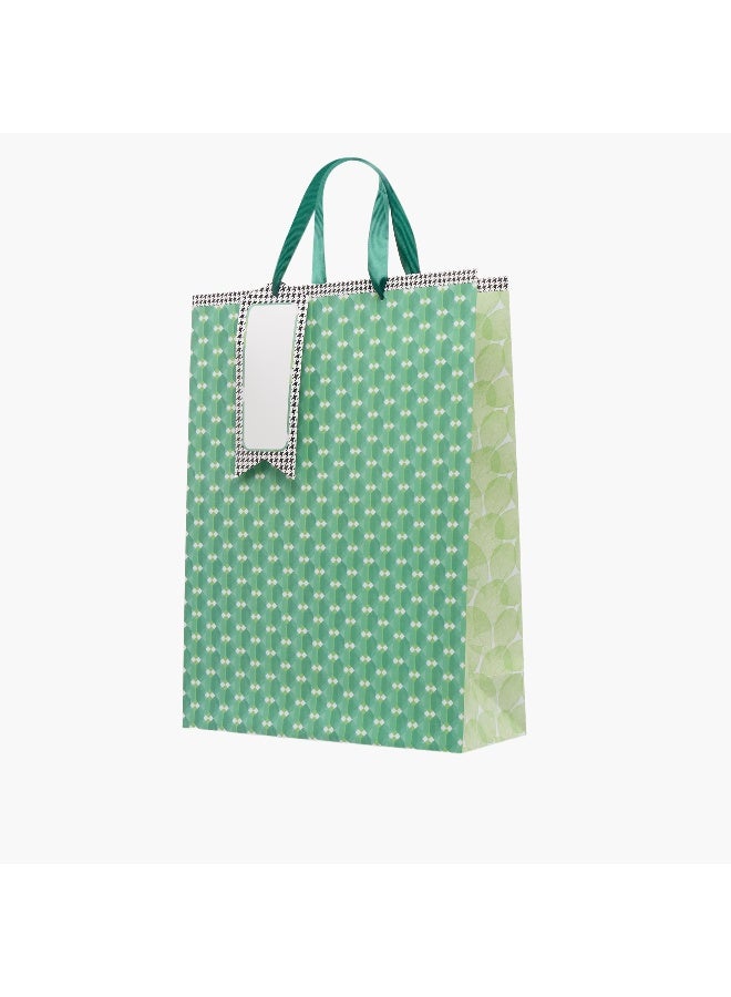 Findz Geometric Print Paper Gift Bag - Extra Large - Image 2