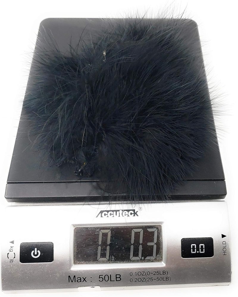 Creative Angler Strung Marabou Bird Feathers for Tying Fly Fishing Flies - Fly Tying Accessories - Perfect Choice for Tail & Wings and Easy to Tie On The Lure - Image 2