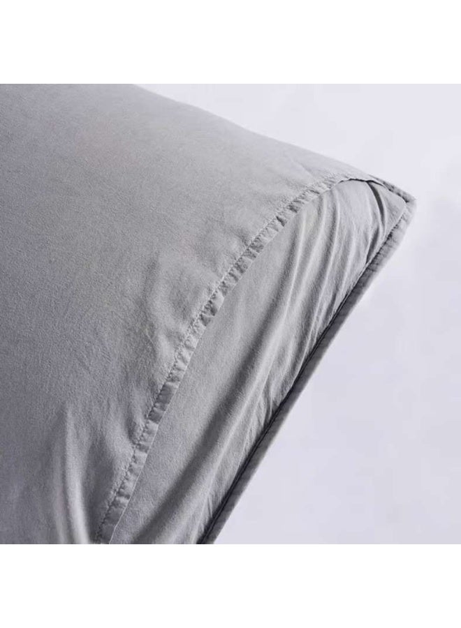 Pan Home Grey 3-Piece Bedspread Set for King Size - Image 5