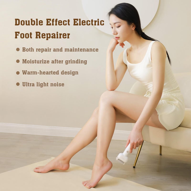 Electric Foot Repairer Second Generation With Shea Amino Acid Foot Cream Foot Sharpener Beauty Device Remove Dead Skin - Image 4