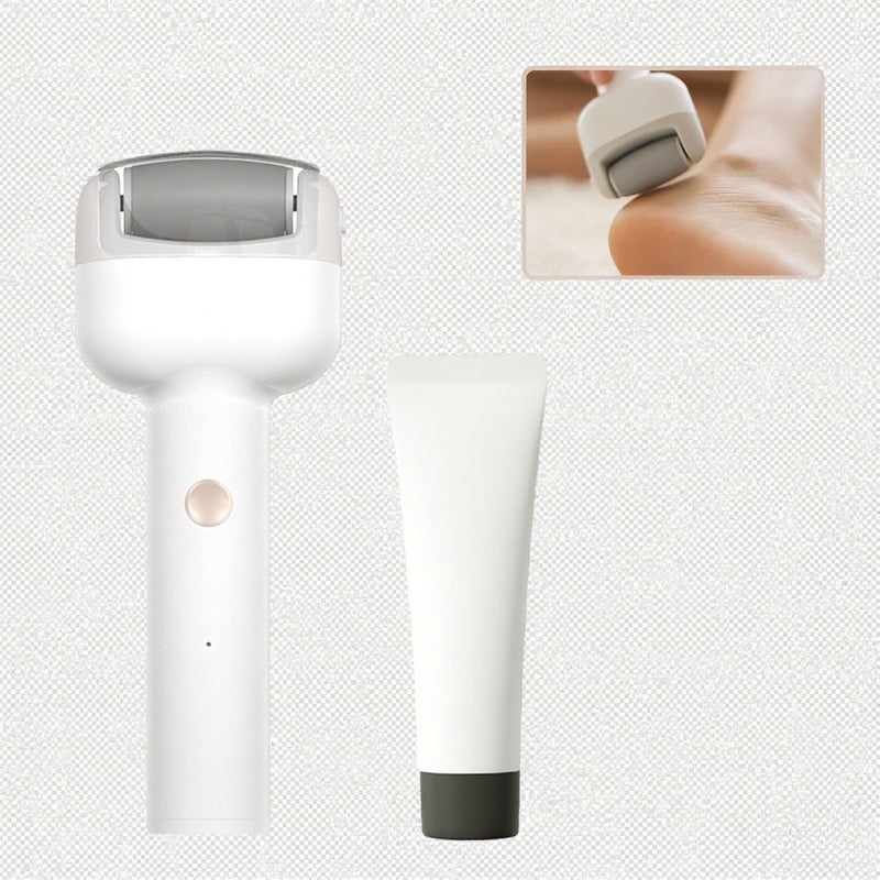 Electric Foot Repairer Second Generation With Shea Amino Acid Foot Cream Foot Sharpener Beauty Device Remove Dead Skin - Image 1