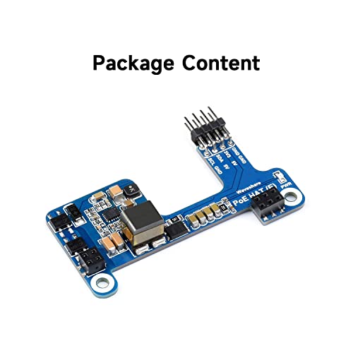 Waveshare PoE HAT (E) Compatible with Raspberry Pi 3B+/4B 802.3af-Compliant, Fully Isolated Switched-Mode Power Supply (SMPS) - Image 2