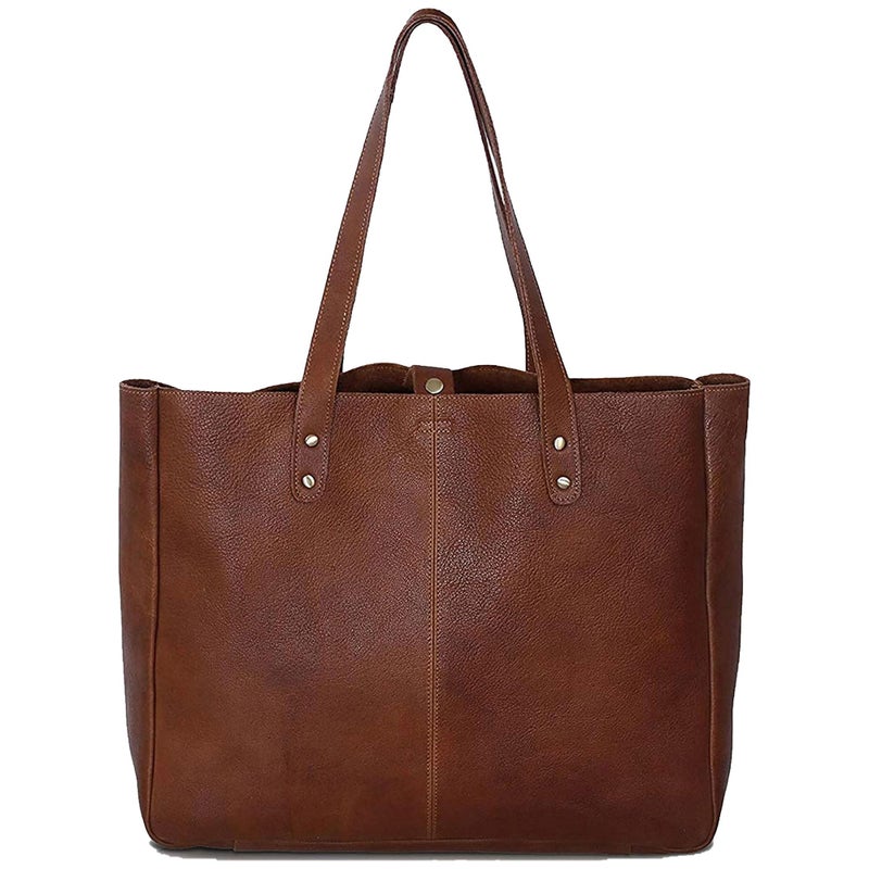 KomalC Leather Tote Bag for Women Purse Satchel Travel Bag shopping Carry Messenger Multipurpose Handbag - Image 1