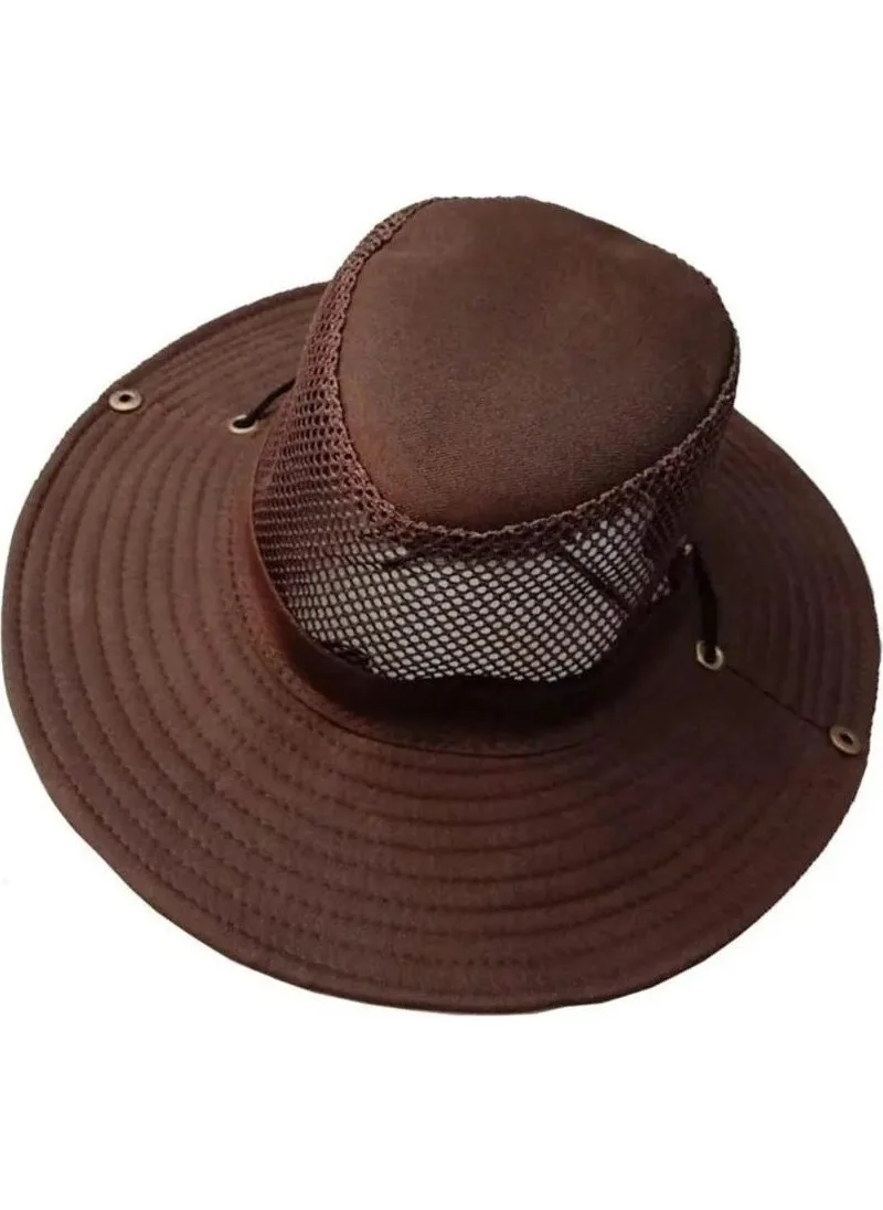 BarkoFix Men's Foldable Summer Mesh Fedora Hat Foter Hat Summer Fedora Hat