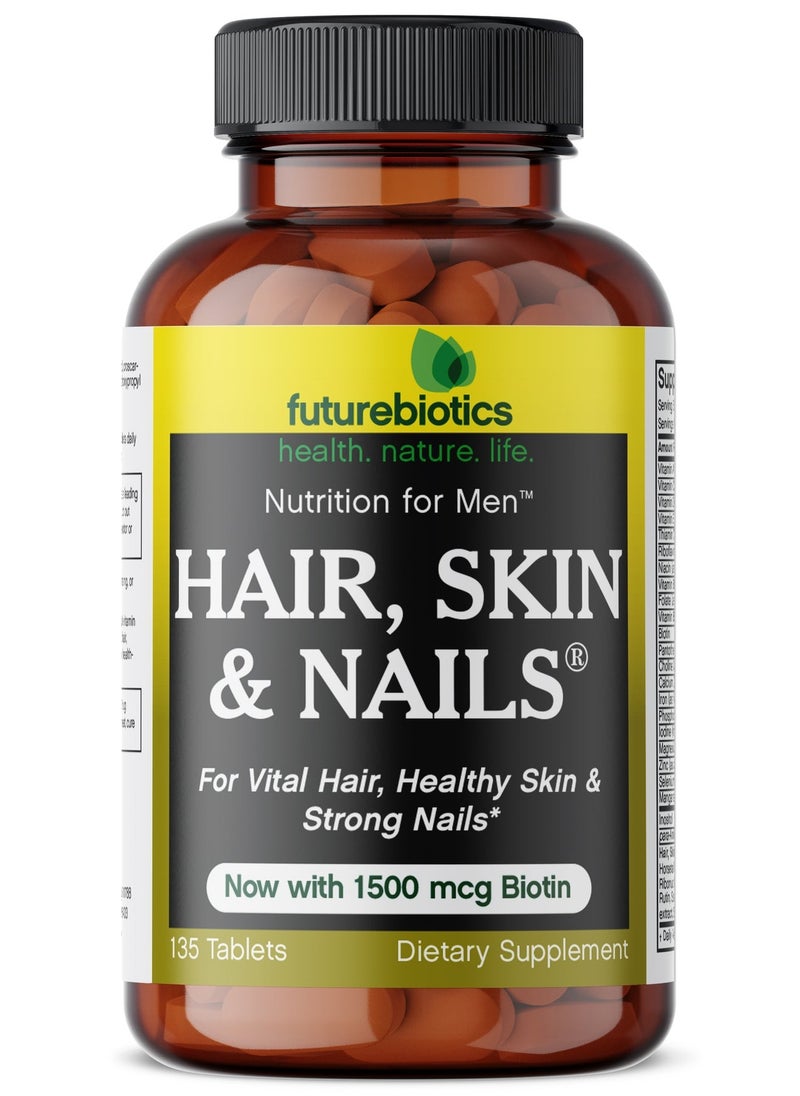 Futurebiotics - Nutrition For Men, Hair Skin & Nails 135 Tablets - Image 1