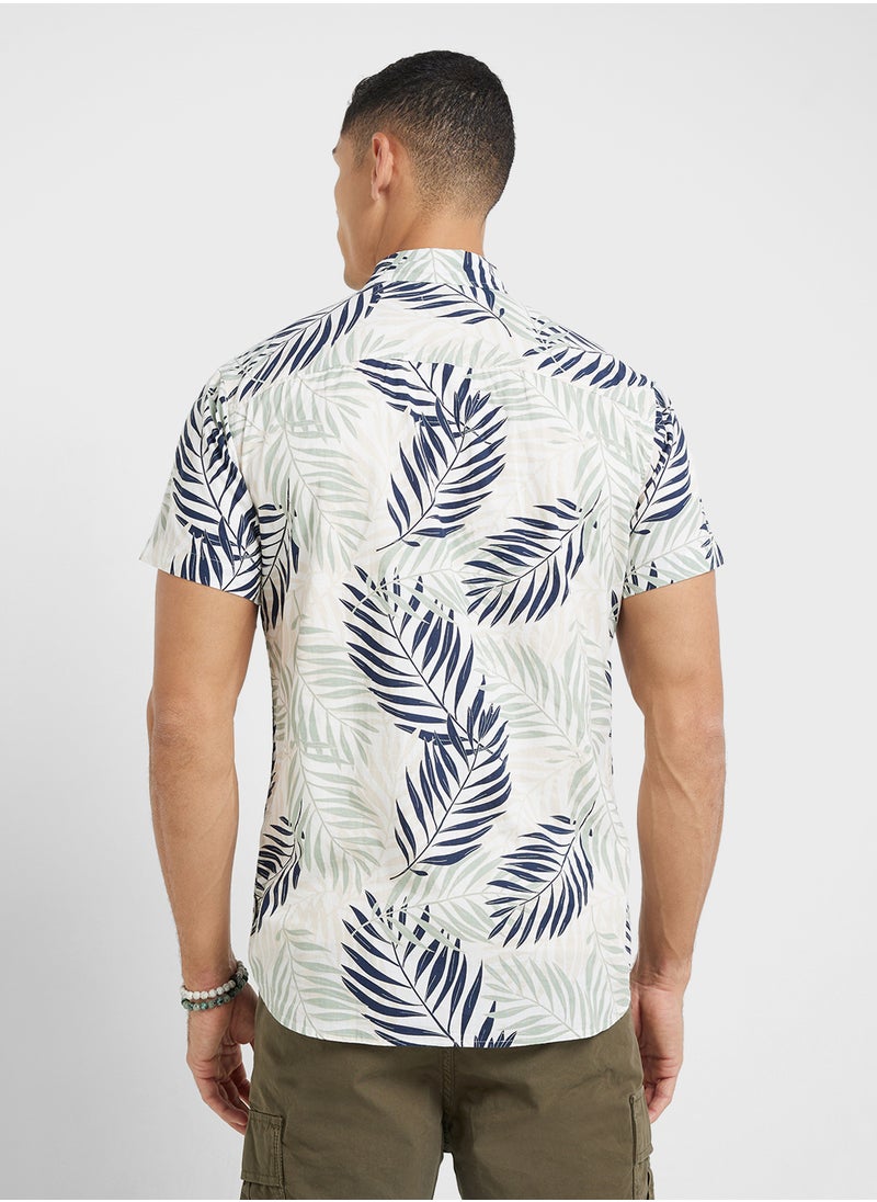JJ Rebel by Jack & Jones Jrebverdant Poplin Regular Fit Shirt  - Image 2