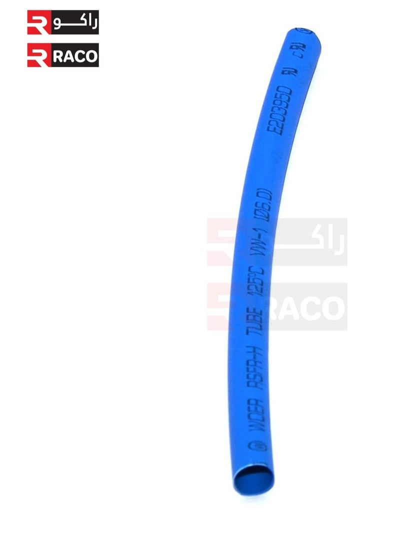 RACO Heat Shrink Sleeve Good Quality Heat Shrinkable Tube For Wrap Cable Wire Insulation 1 Meter Length Blue  - Image 2