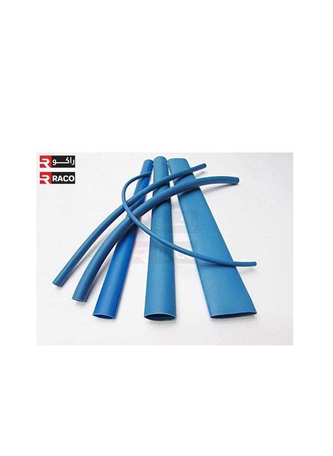 RACO Heat Shrink Sleeve Good Quality Heat Shrinkable Tube For Wrap Cable Wire Insulation 1 Meter Length Blue  - Image 4