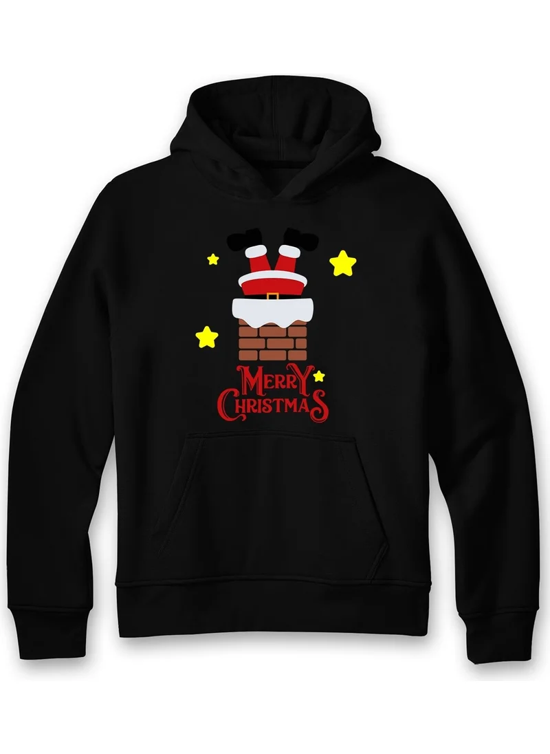 Ada Bebek Çocuk Island Baby Kids Santa Claus Merry Christmas Style Sweatshirt