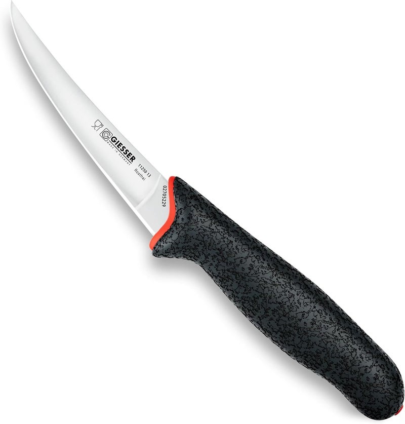 Prime Selection Giesser since 1776, Made in Germay, Boning knife flexible curved blade 5 inch, Ultra Slip Resistant Handle material, Dishwashersafe, rustfree, Butcher Knife for filleting - Image 1