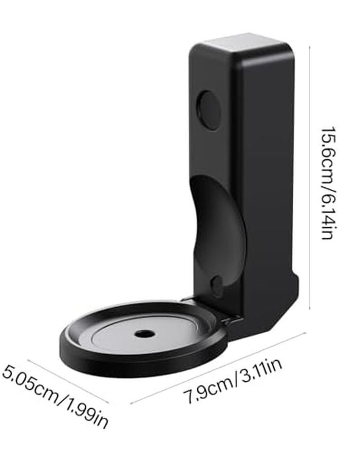 White Wall Mount Speaker Holder Compact Space Efficient Cable Management - Image 4