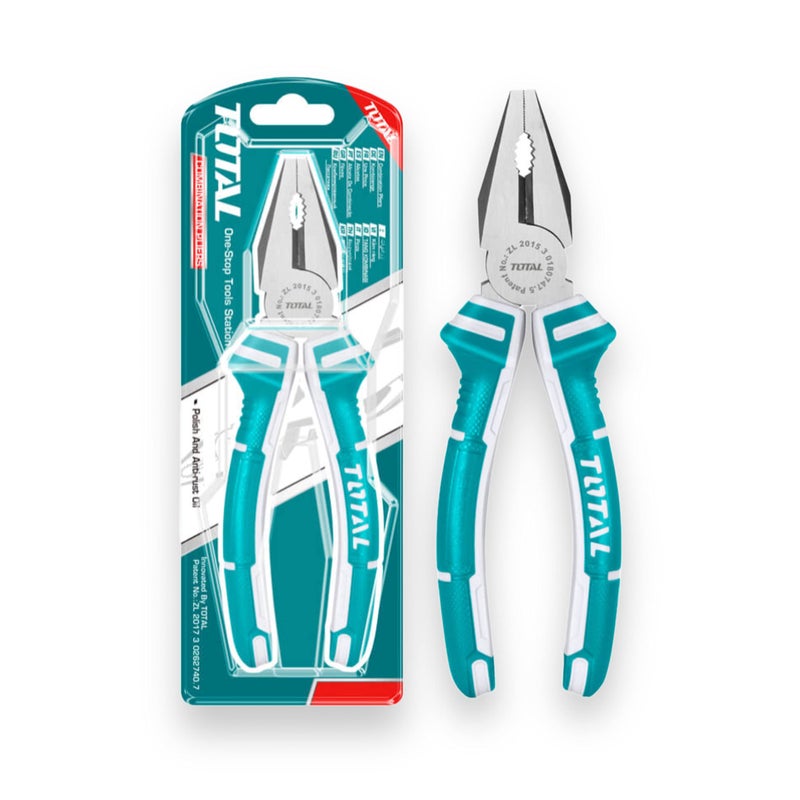 TOTAL Tools Combination Pliers 200mm 8 tht110806p - Image 4