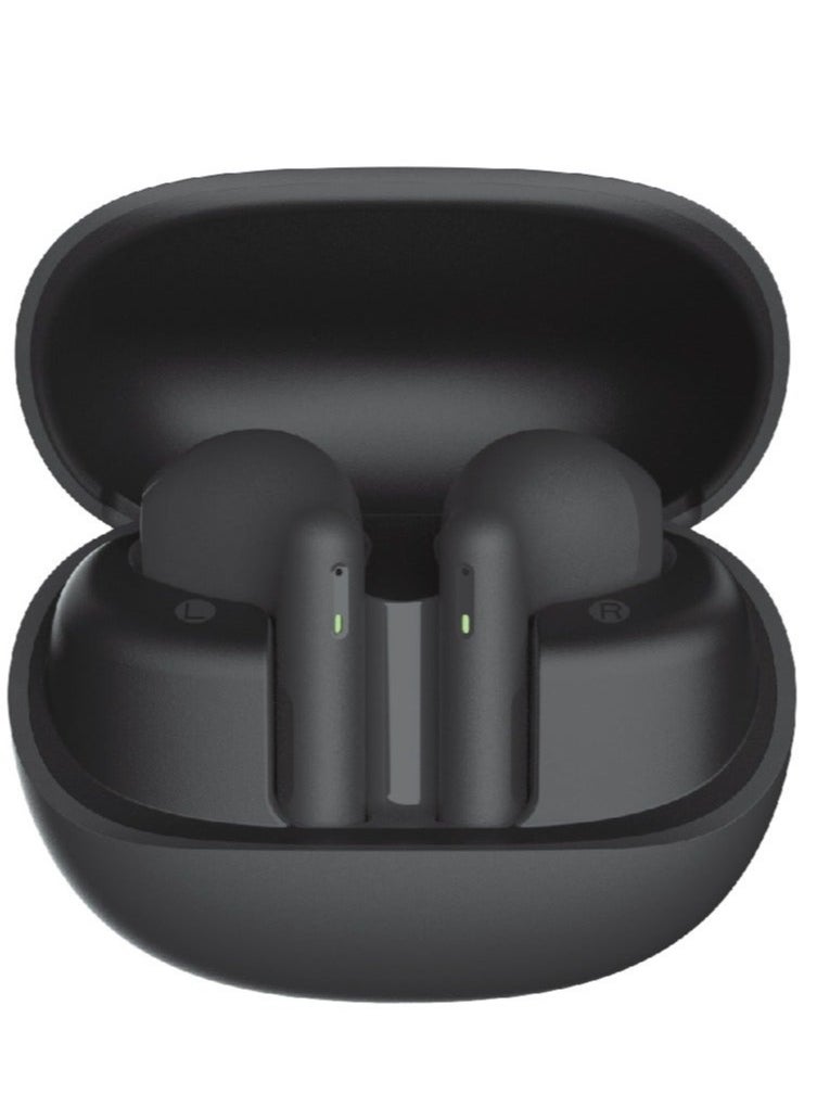 LEVORE - TWS Wireless Earbuds, ENC, Bluetooth V5.4, -Hi-Fi Stereo, HD Audio Call, 5 Hrs Music Time , 4 Hrs Talktime, Precision Engineered Sound, Touch Operation, Black | LBT306-BK - Image 1