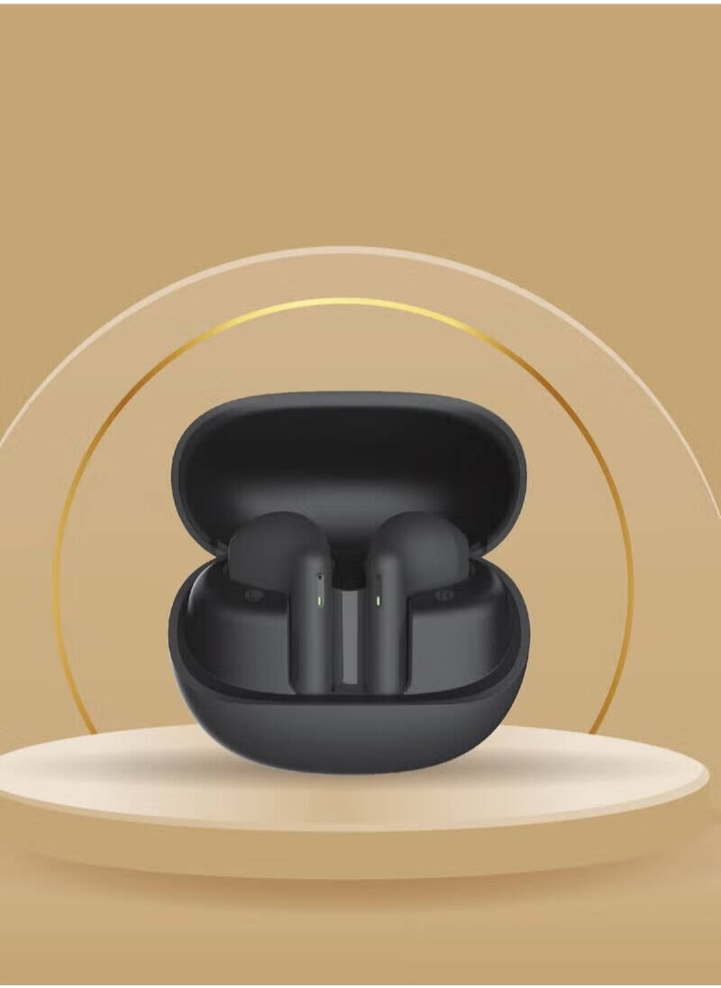 LEVORE - TWS Wireless Earbuds, ENC, Bluetooth V5.4, -Hi-Fi Stereo, HD Audio Call, 5 Hrs Music Time , 4 Hrs Talktime, Precision Engineered Sound, Touch Operation, Black | LBT306-BK - Image 1